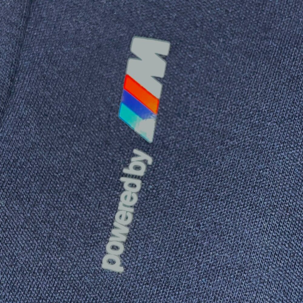 Puma BMW MSP T7 Hooded Sweat Jacket - Men's Large - Stripes and Logos - NWOT - Picture 4 of 12
